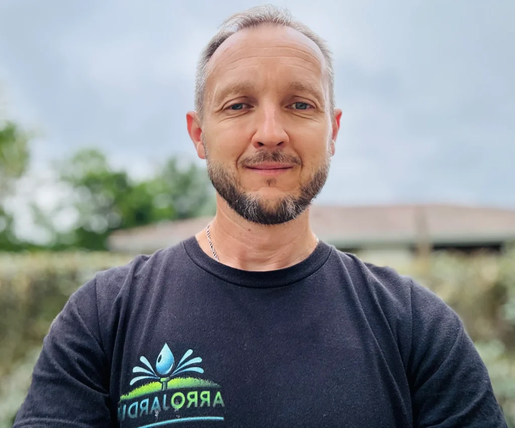 Sylvain Croze, fondateur d'Arrôjardin